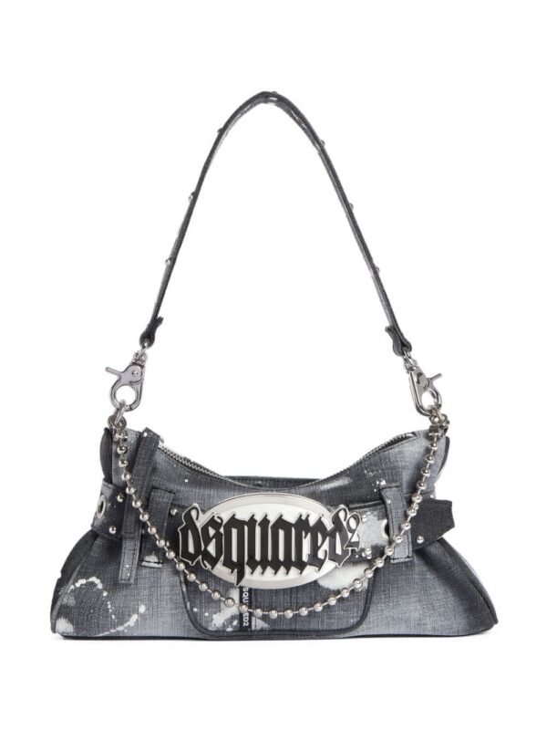 23651716_53846347_1000.jpg DSQUARED2 Gothic denim shoulder bag
