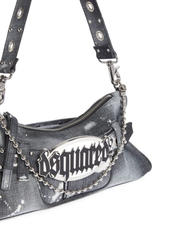 23651716_53846355_1000.jpg DSQUARED2 Gothic denim shoulder bag
