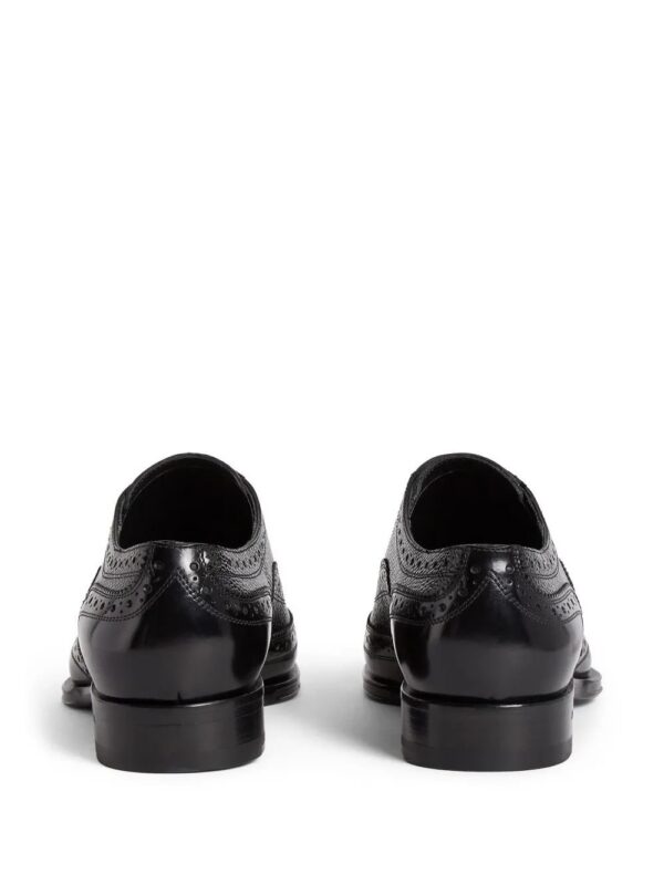 23652300_53848733_1000.jpg DSQUARED2 perforated-detail leather shoes