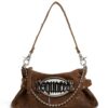 23652347_53846352_1000.jpg DSQUARED2 Gothic corduroy shoulder bag