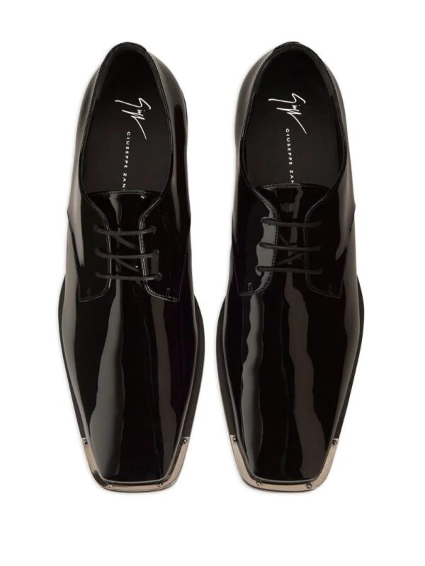 Giuseppe Zanotti  Westport patent-leather lace-up shoes