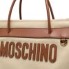 Moschino logo-lettering tote bag