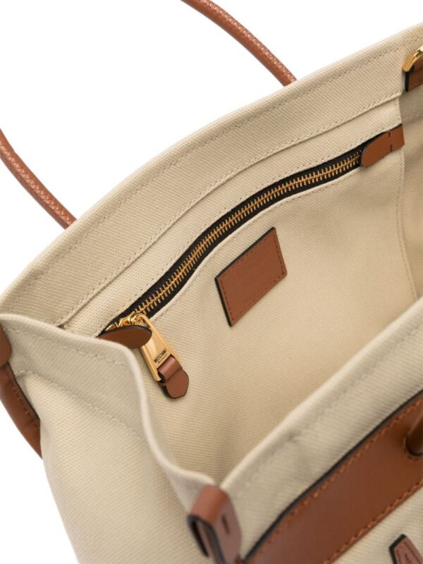 Moschino logo-lettering tote bag