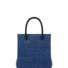 23720440_53593431_1000.jpg Moschino logo-embossed denim mini bag