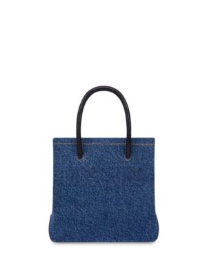 23720440_53593431_1000.jpg Moschino logo-embossed denim mini bag
