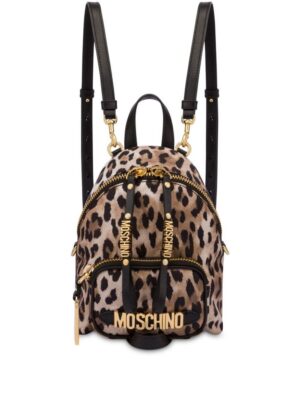 23720444_53593546_1000.jpg Moschino logo-lettering cotton backpack