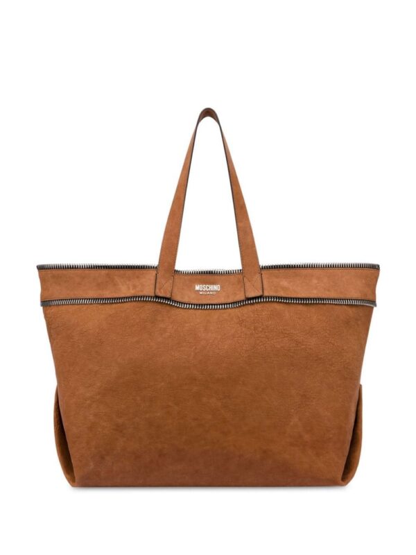 23721120_53593418_1000.jpg Moschino decorative-zips leather tote bag