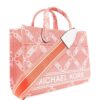 23721719_53613275_1000.jpg Michael Michael Kors small Gigi jacquard tote bag