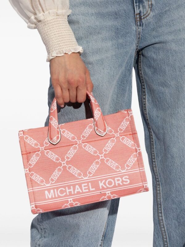 23721719_53613287_1000.jpg Michael Michael Kors small Gigi jacquard tote bag