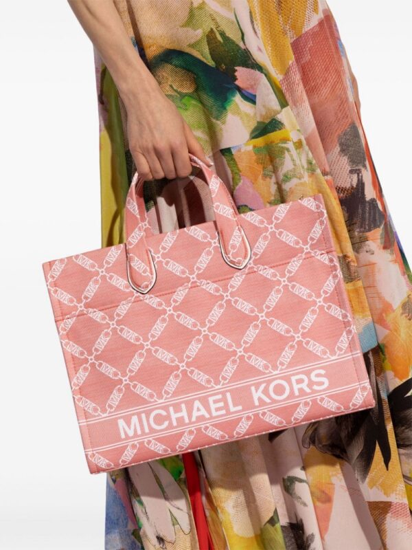 23721722_53627127_1000.jpg Michael Michael Kors Gigi cotton tote bag
