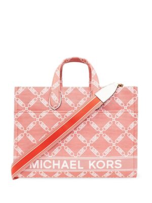 23721722_53627144_1000.jpg Michael Michael Kors Gigi cotton tote bag