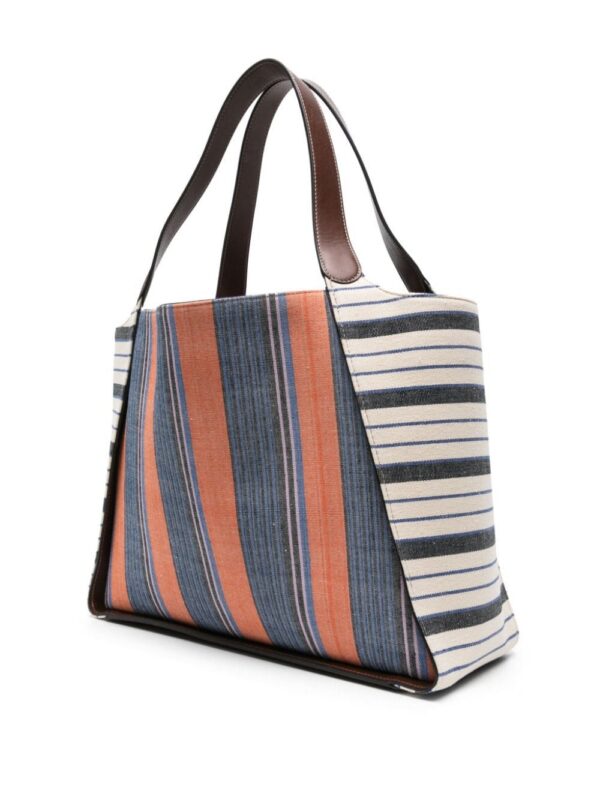 23726562_53658036_1000.jpg Stella McCartney striped cotton tote bag
