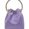 Jimmy Choo Bon Bon satin bucket bag