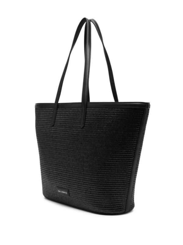 23736853_53875053_1000.jpg Karl Lagerfeld K/Essential raffia tote bag