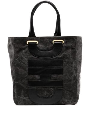23747925_53695819_1000.jpg Moschino logo-appliqué tote bag