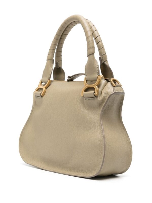 Chloé small Marcie leather tote bag