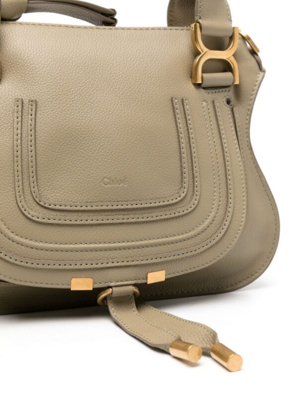 Chloé small Marcie leather tote bag