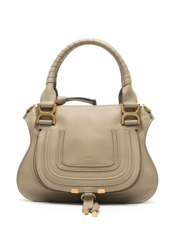 Chloé small Marcie leather tote bag