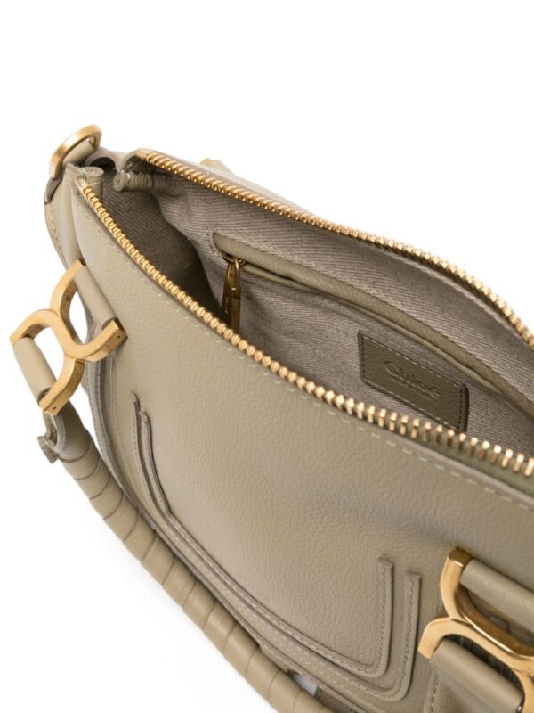 Chloé small Marcie leather tote bag