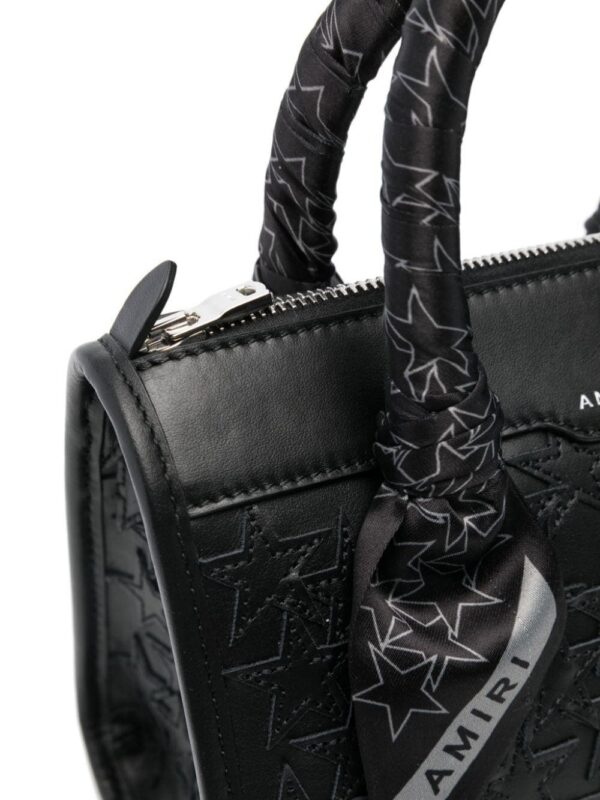 AMIRI star-patch leather mini bag