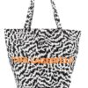 23758255_53948581_1000.jpg Karl Lagerfeld zebra-print tote bag
