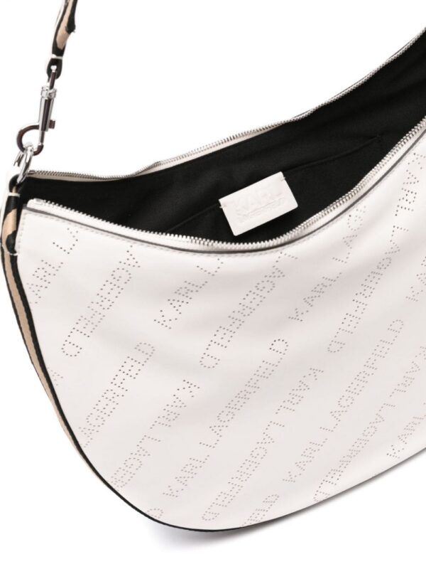 23759129_53948529_1000.jpg Karl Lagerfeld K/Moon perforated-logo shoulder bag
