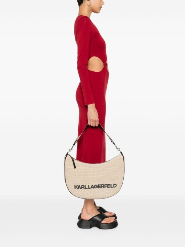 23759134_53948650_1000.jpg Karl Lagerfeld medium Moon logo-lettering shoulder bag