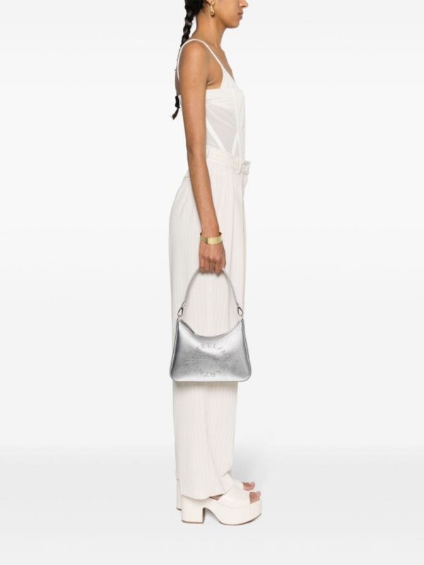 23772650_53768301_1000.jpg Stella McCartney studded-logo metallic shoulder bag
