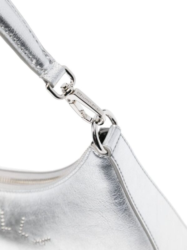 23772650_53768311_1000.jpg Stella McCartney studded-logo metallic shoulder bag