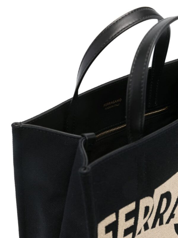 23780140_53767339_1000.jpg Ferragamo small Venna-jacquard tote bag