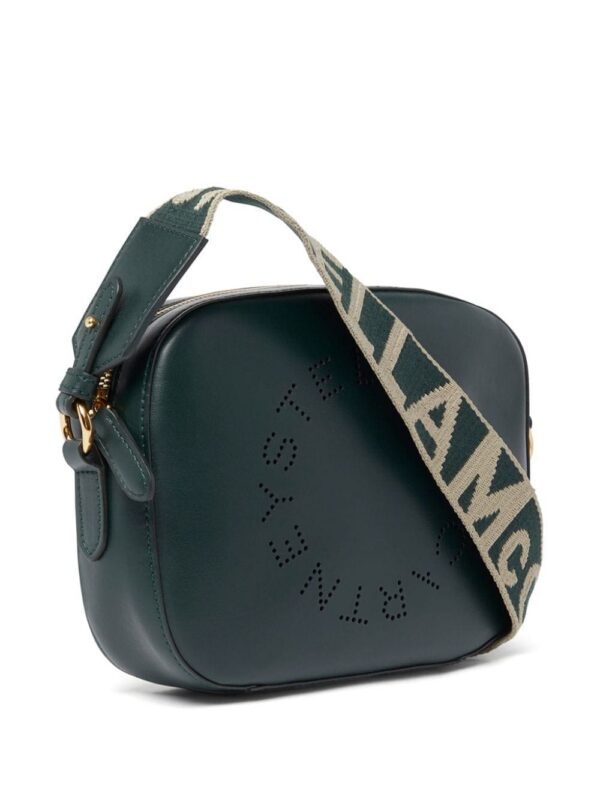 23791009_53860391_1000.jpg Stella McCartney small perforated-logo camera bag
