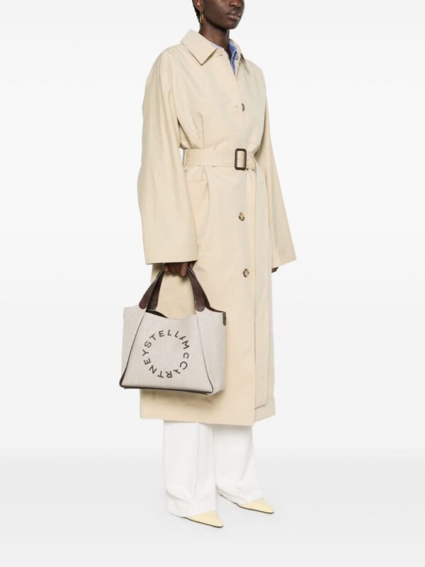 Stella McCartney logo-appliqué tote bag