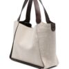 Stella McCartney logo-appliqué tote bag