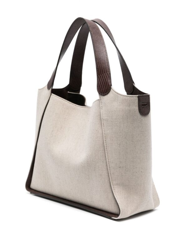 Stella McCartney logo-appliqué tote bag