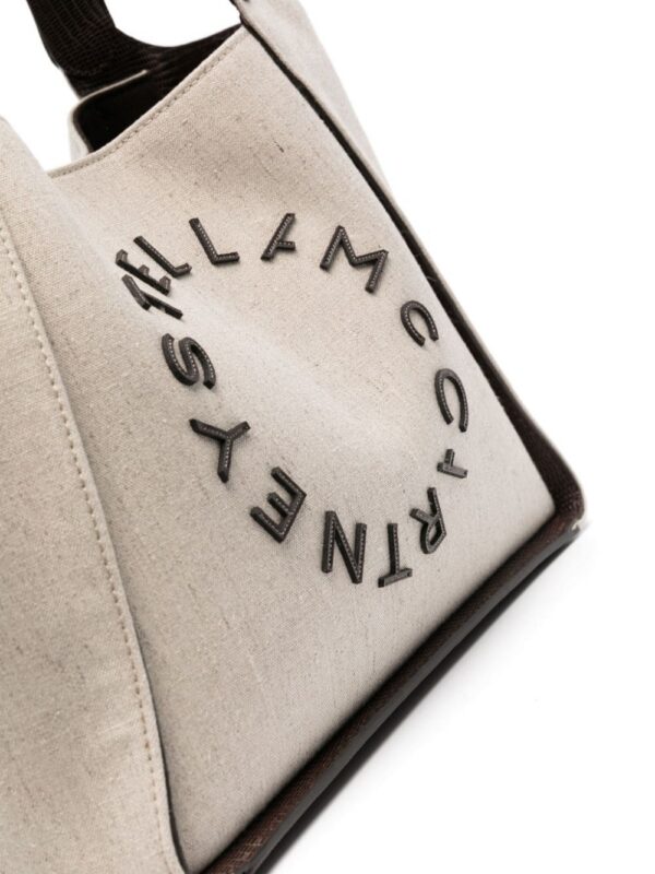 Stella McCartney logo-appliqué tote bag