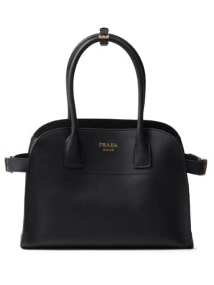 23797158_53733937_1000.jpg Prada logo-lettering leather tote bag