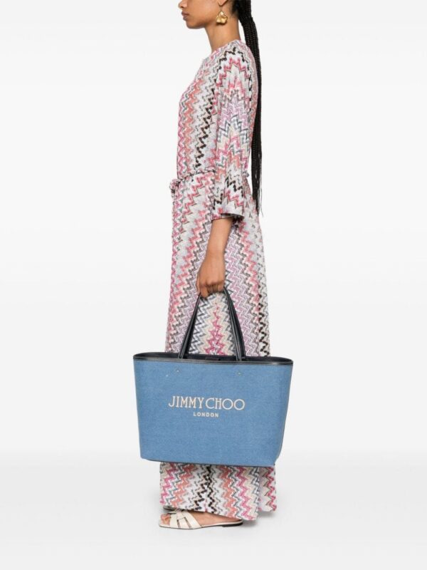 23797412_53827521_1000.jpg Jimmy Choo Marlis denim tote bag