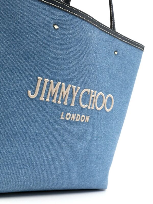 23797412_53827537_1000.jpg Jimmy Choo Marlis denim tote bag