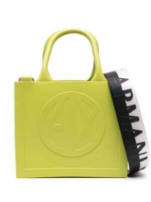 23799007_53903856_1000.jpg Armani Exchange logo-embossed tote bag