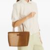 Tory Burch Mesh logo-appliqué tote bag