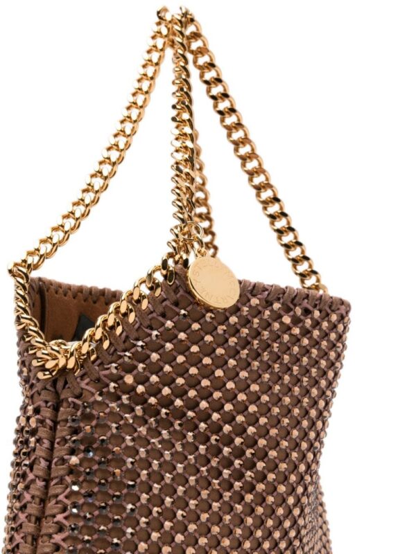 23815608_53838434_1000.jpg Stella McCartney mini Falabella crystal-mesh tote bag