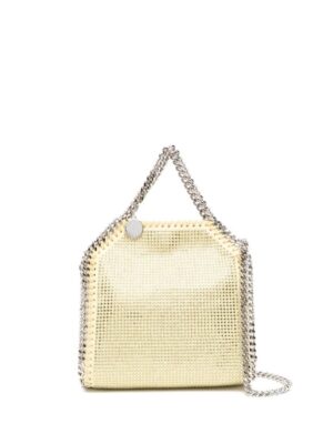 Stella McCartney Falabella crystal-embellished mini bag