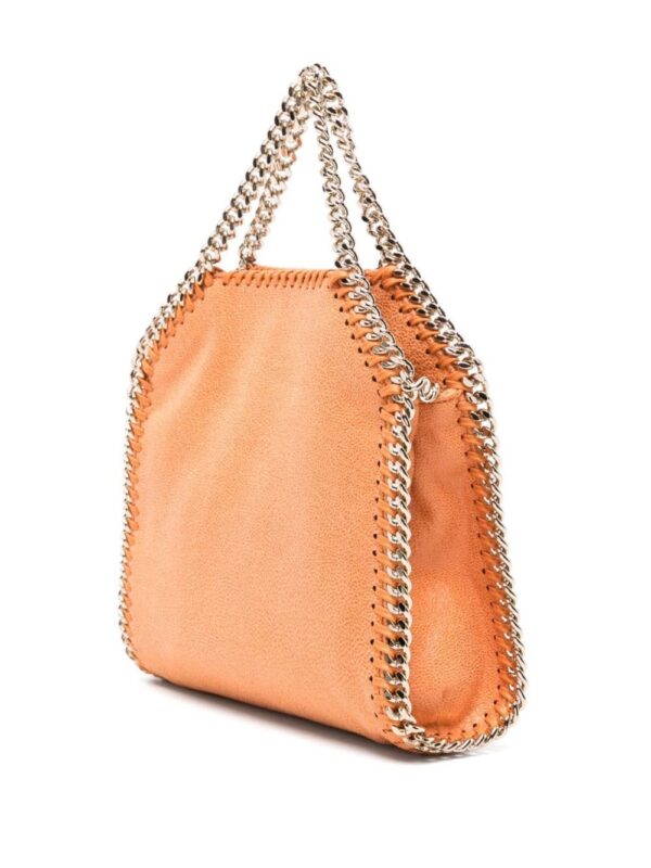 23816546_53834581_1000.jpg Stella McCartney small Falabella whipstitch-chain tote bag