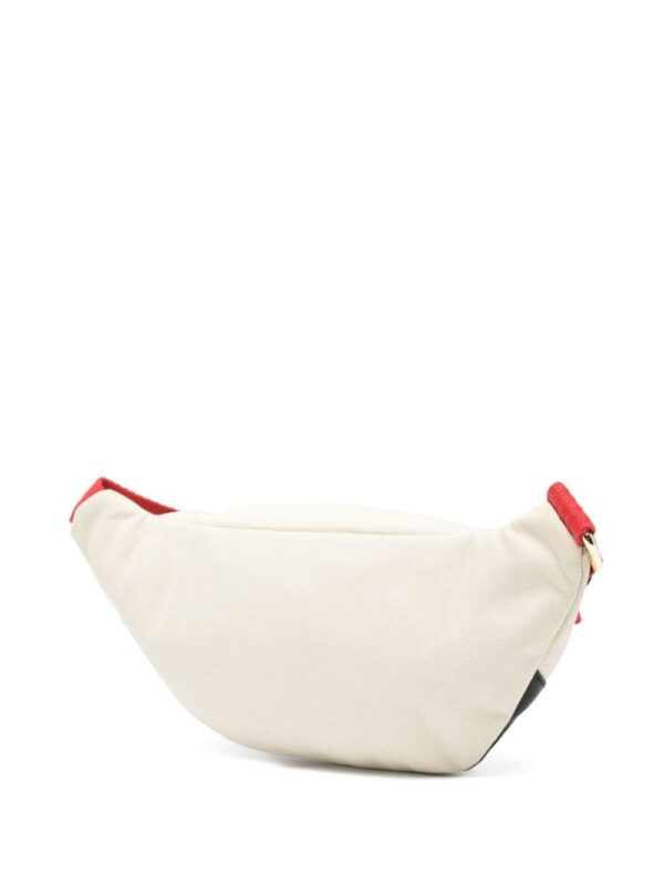 Love Moschino logo-embroidered belt bag