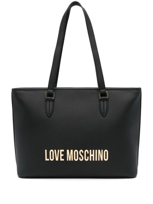 Love Moschino logo-lettering tote bag