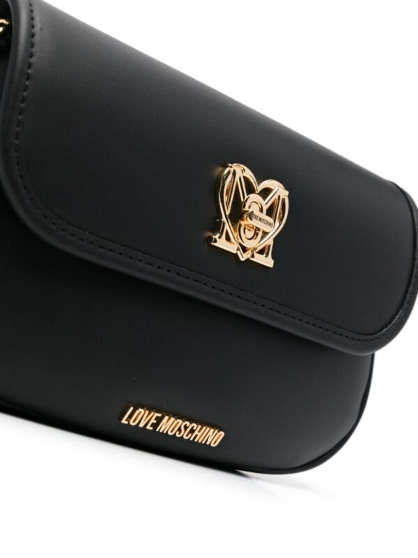 23825324_53857818_1000.jpg Love Moschino logo-lettering shoulder bag
