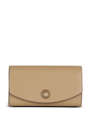 23827469_53906535_1000.jpg Balmain Emblème leather clutch bag