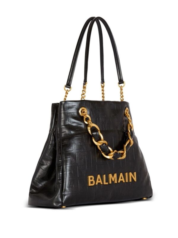 23827482_53906532_1000.jpg Balmain 1945 Soft leather tote bag