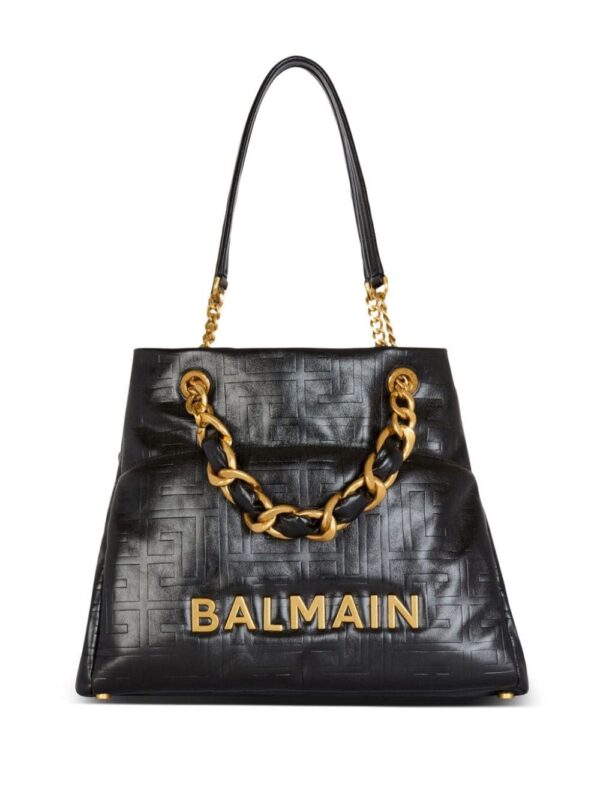 23827482_53906537_1000.jpg Balmain 1945 Soft leather tote bag