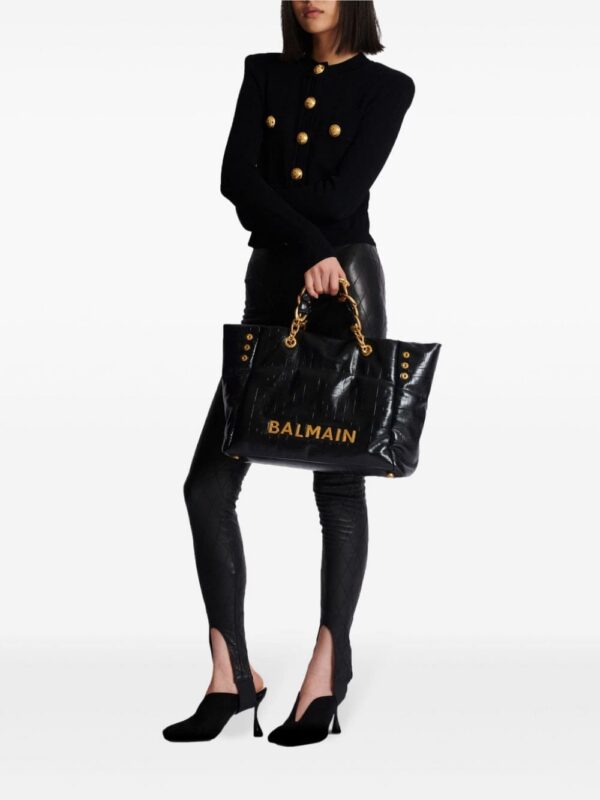 23827482_53906539_1000.jpg Balmain 1945 Soft leather tote bag